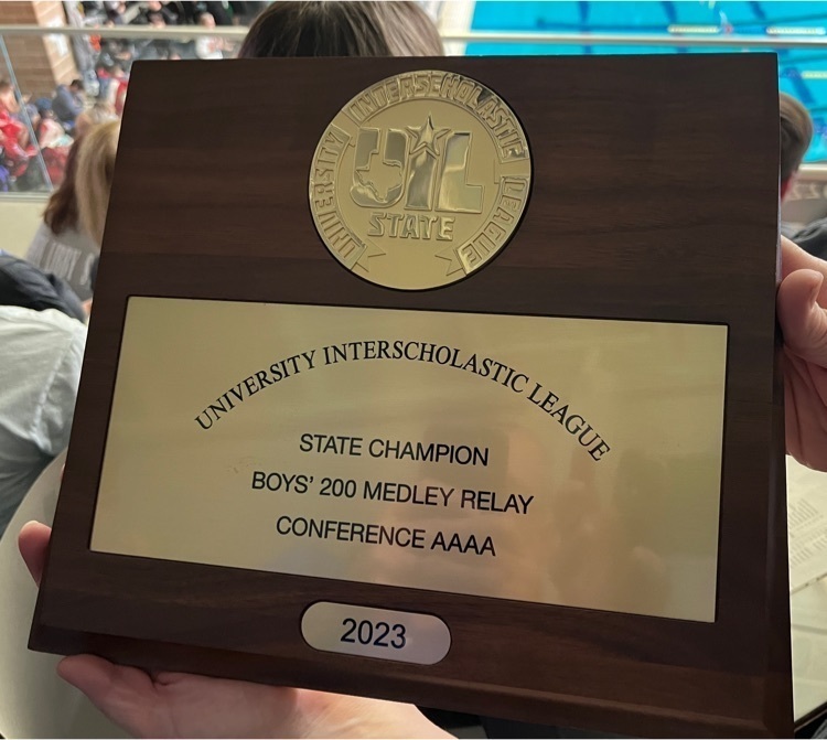 STATE champion UIL trophy