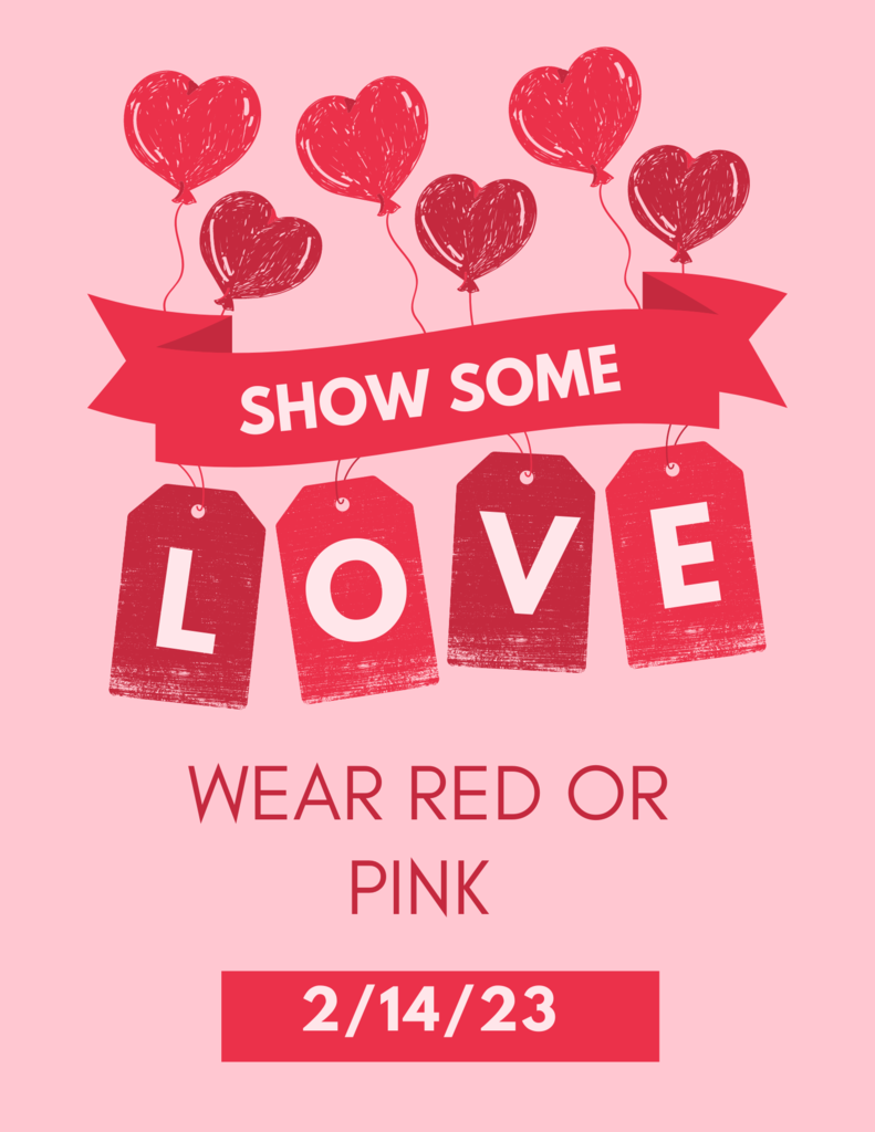 WEAR RED OR PINK