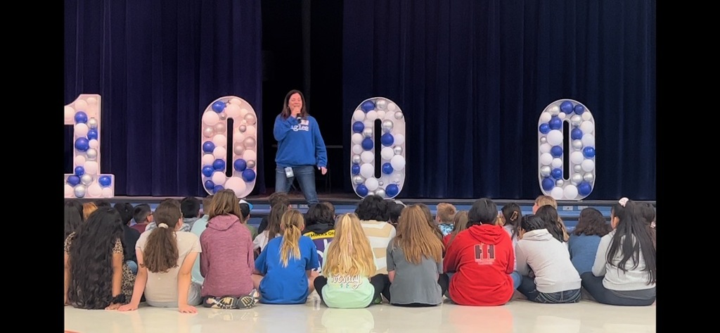 Mrs. Marquez speaking to our students. 