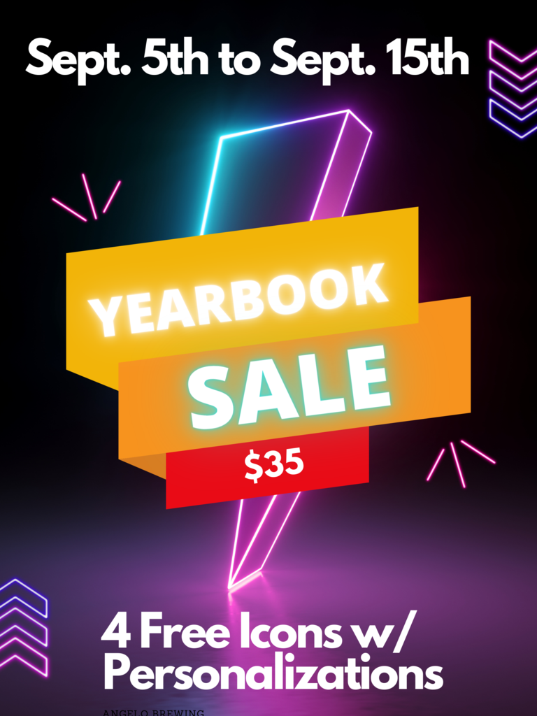 Yearbook Sale Flyer